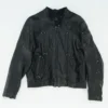 Vintage Black Leather Biker Jacket