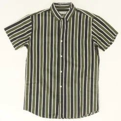 Jack & Jones Multi Striped Short Sleeve Button Down