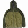 Olive Color Block Lightweight Jacket