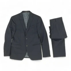 John Varvatos Navy Solid 2pc Suit