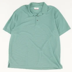 Grand Slam Teal Solid Short Sleeve Polo