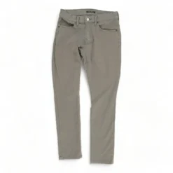 Lucky Brand Gray Solid Slim Jeans
