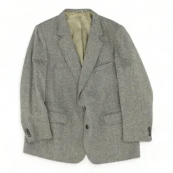 Gray Herringbone Sport Coat