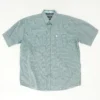 Wrangler Green Graphic Short Sleeve Button Down