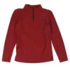 Nike Maroon Solid 1/4 Zip