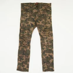 Brown Camo Slim Jeans
