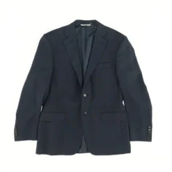 Canali Super 130s Travel Waterproof Wool Suit Jacket
