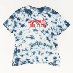 NEW ERA Blue Tie Dye Graphic T-shirt