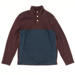 Sonoma Maroon Solid Active Pullover
