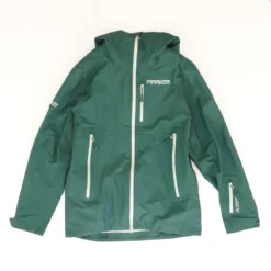 Green Polartec Nylon Lightweight Jacket