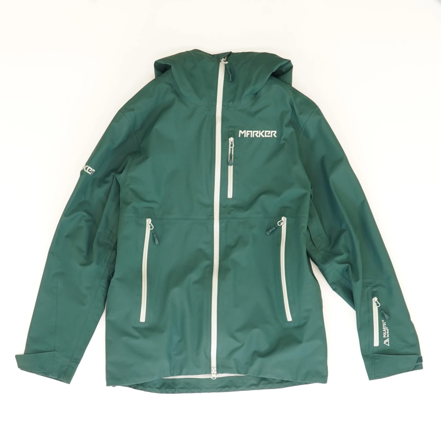Green Polartec Nylon Lightweight Jacket 1 Green Polartec Nylon Lightweight Jacket