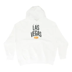 Nike White Solid Hoodie Pullover