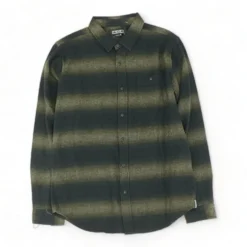 Multi Striped Flannel Button Down