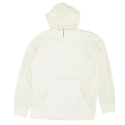 Ivory Solid Hoodie Pullover