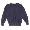 Greg Norman Purple Striped V-neck Sweater
