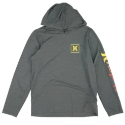 HURLEY Gray Graphic Active Pullover