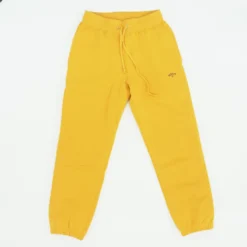 Orange Solid Sweatpants
