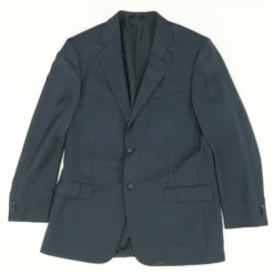 ERMENEGILDO ZEGNA Trofeo Wool & Silk Navy Blazer