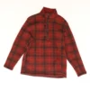 Red Plaid 1/4 Zip