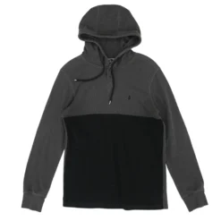 Volcom Charcoal Color Block Hoodie