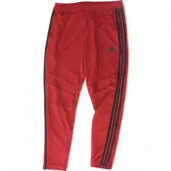 ADIDAS Red Striped Active Pants