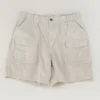 Beige Cargo Shorts
