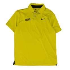 Nike Neon Green Solid Short Sleeve Polo
