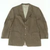 Vintage Union-Made Brown Plaid Sport Coat