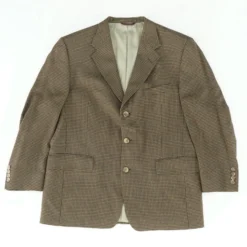 Vintage Union-Made Brown Plaid Sport Coat