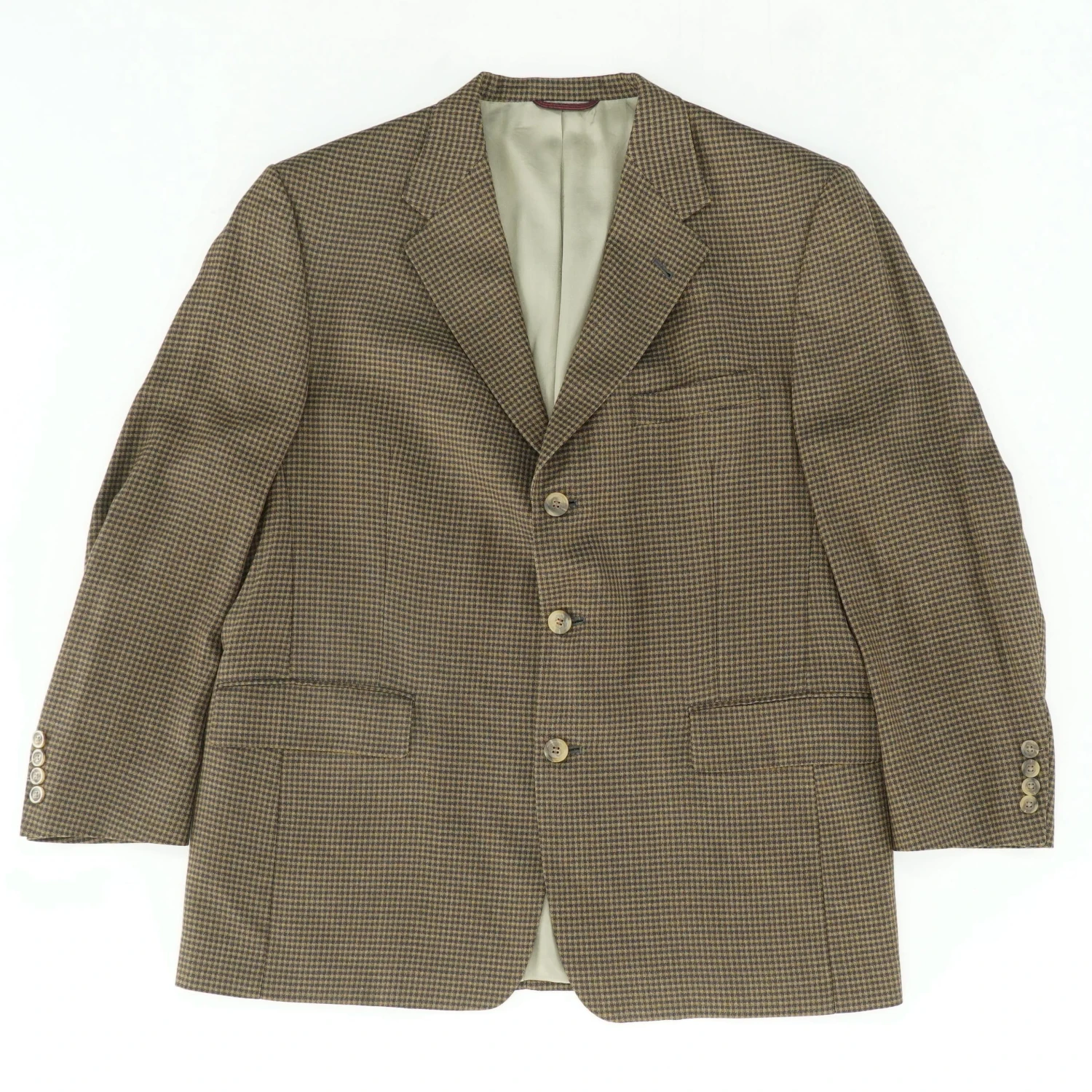 Vintage Union-Made Brown Plaid Sport Coat