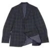 Ted Baker Navy Plaid Karl Sport Coat