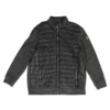 Charcoal Solid Puffer Jacket