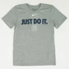 Nike Gray Graphic Crewneck T-Shirt