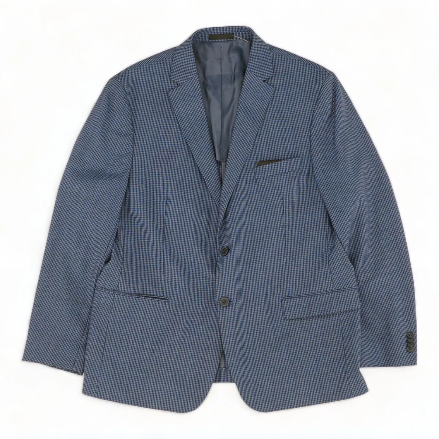 Blue Houndstooth Sport Coat