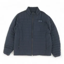 Navy Ski Puffer Coat