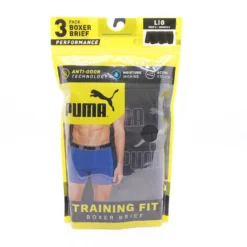 Puma Black Solid Boxer