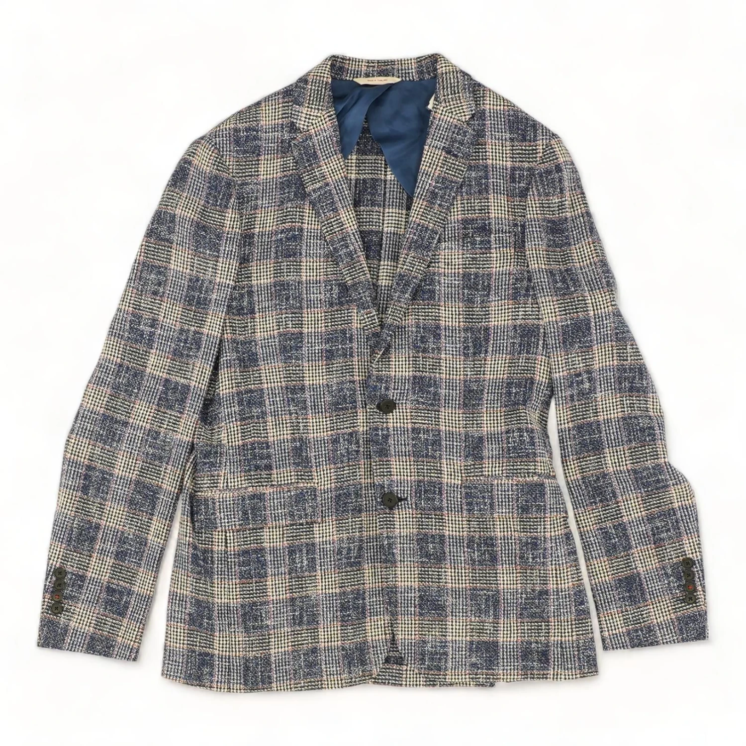 Blue Plaid Sport Coat 1 Blue Plaid Sport Coat