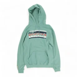 Jerzees Turquoise Graphic Hoodie Pullover