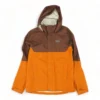Rust Color Block Jacket