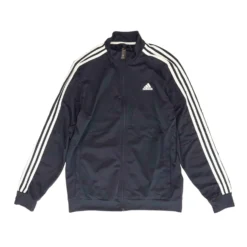 ADIDAS Navy Striped Active Jacket