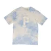 Zara Blue Tie Dye Graphic/logo T-Shirt