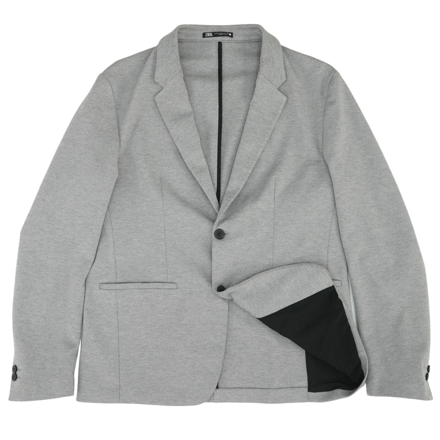 Zara Gray Solid Sport Coat