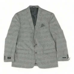 N/A Gray Check Sport Coat