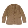 ERMENEGILDO ZEGNA Brown Solid Cashmere Blend Sport Coat