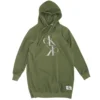 Calvin Klein Olive Solid Hoodie