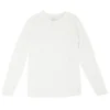 White Solid Henley T-Shirt