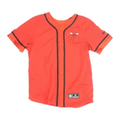 Nike Red Solid Chicago Bulls Active T-Shirt