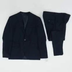 Navy Solid 3pc Suit