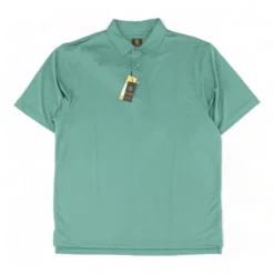 Green Polka Dot Short Sleeve Polo