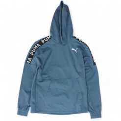 Puma Teal Graphic Hoodie Pullover